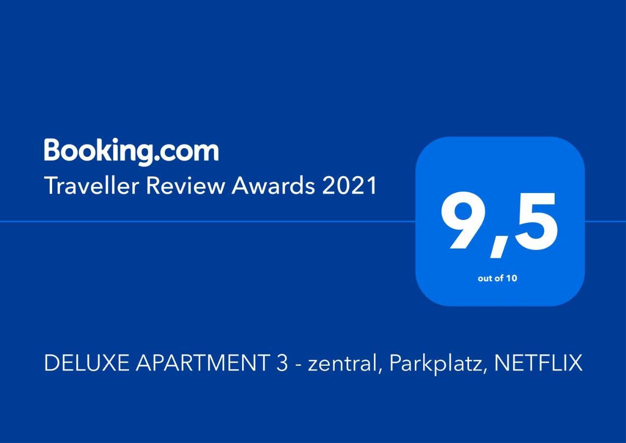 DELUXE APARTMENT 3 - zentral, Parkplatz, NETFLIX Bad Oeynhausen Buitenkant foto